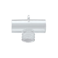 P001500 AirLife Trach Tee Adapter, 15mm x 22mm, 50EA/CA