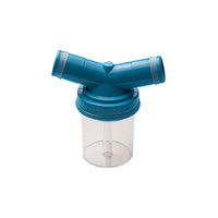 P001860 AirLife Inline Water Trap, with Two 22mm Connections, 50EA/CA