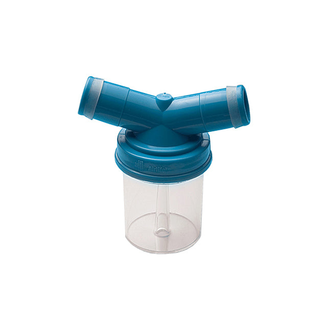 P001860 AirLife Inline Water Trap, with Two 22mm Connections, 50EA/CA
