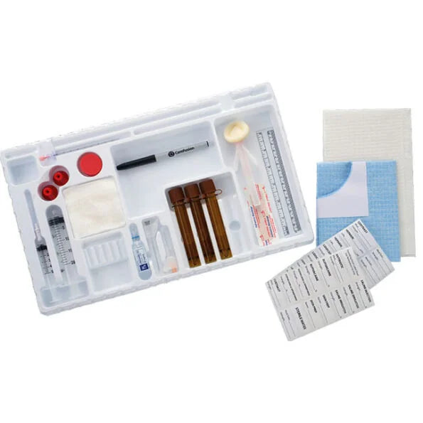 P4541 Paracervical/Pudendal Block Tray, with 10mL Pistol-Grip Control Syringe 20EA/CA
