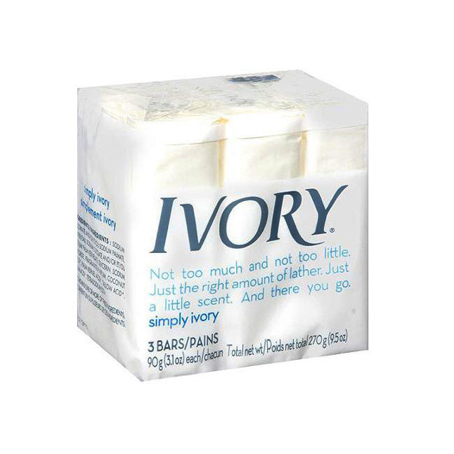 PG80204623 IVORY Bar Soap, White 72EA/CA