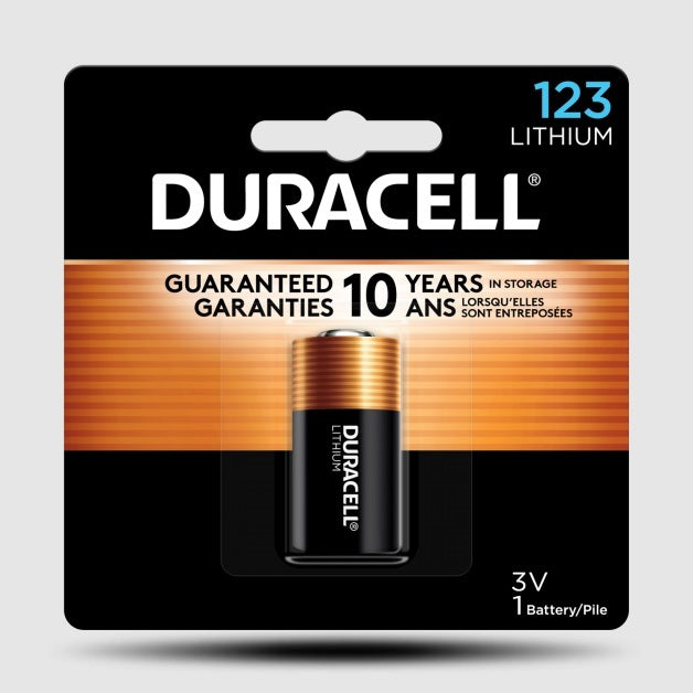 PGPL123AM Duracell Ultra Lithium Batteries, 3V, 1200EA/CA