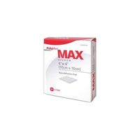 PLM1045 PolyMem MAX Silver Non-Adhesive Dressing, 4" x 4", 8EA/BX