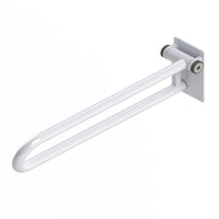 PT-WR32R P.T.Rail Hinged, Toilet Support Rail, Powder Coat White, 32", 1/EA