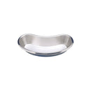 PW10 Emesis Basin, Stainless Steel, W4-1/2" x L9-7/8" x H2-1/8", 26 oz, 1/EA