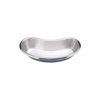 PW10 Emesis Basin, Stainless Steel, W4-1/2" x L9-7/8" x H2-1/8", 26 oz, 1/EA