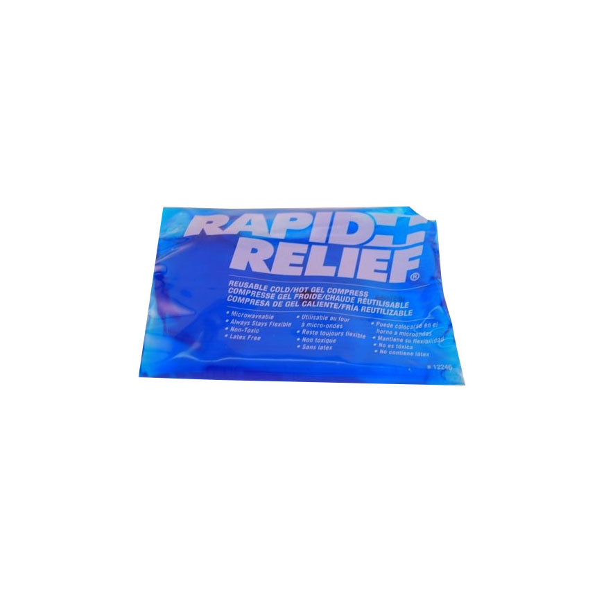 RAP12246 The New Rapid Relief Cold/Hot Gel Compress, W4" x L6", 24EA/BX