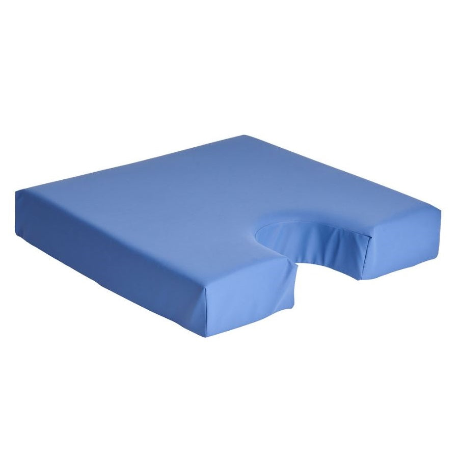 RCVB181825UGTE Viscoelastic Cushion 5lbs with Coccyx Opening, Blue Cover, 1/EA