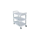 RM4091 Utility Cart, 20" x 38" x 40-5/8", Off White, 1/EA