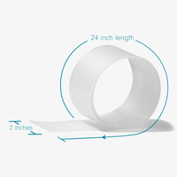NG-364 NEWGEL+ ABDOMEN/EXTREMITY SILICONE STRIP 2" x 24"- CLEAR