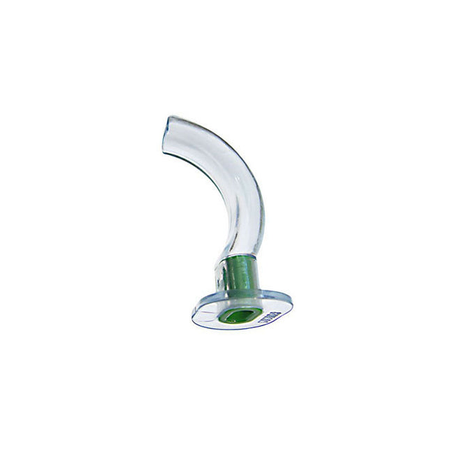 RUS124700030 Oralpharyngeal Airway, Guedel, Plastic, 18mm, Size 3, Green 10EA/BX