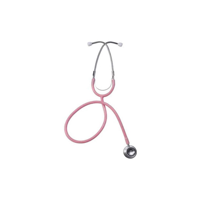 SED04APK Stethoscope, Dual-Head, Aluminium, Adult, Pink, 10EA/BX