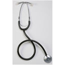 SMS12ABK Single-Head Stethoscope with Thicker Tubing, Adult, Black, 1/EA