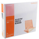 SN66800273 ALLEVYN Gentle Border Hydrocellular Foam Dressing, Silicone Gel Adhesive, 17.5cm x 17.5cm, 10EA/BX
