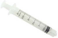 TC-SS-03L Hypodermic Syringe, Without Needle, 3mL, 100EA/BX