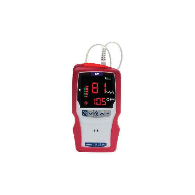 SWW1030EN SPECTRO2 30 Pulse Oximeter System, with Adult Finger Sensor, 20", 1/EA