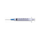 TC-SS-03L2038 Hypodermic Syringe, With Ultra Thin Wall Needle, 20GA x 1.5", 3cc, 100EA/BX