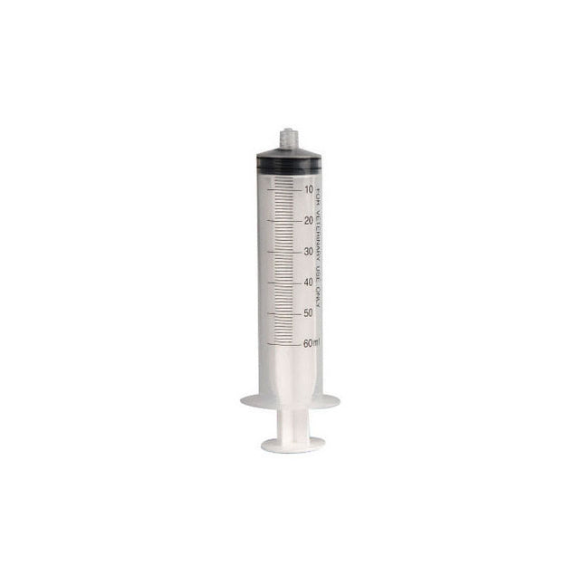 TC-SS-60L Hypodermic Syringe, Without Needle, 60cc, 25EA/BX