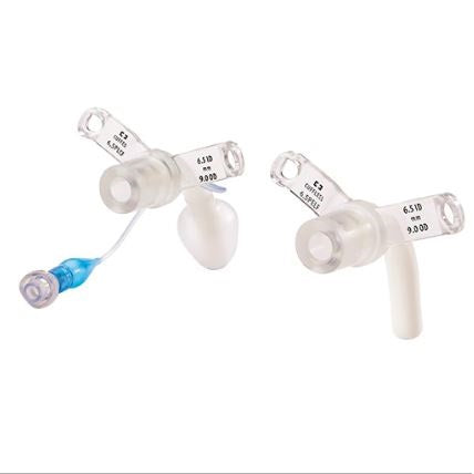 TY5.0PEF Shiley Pediatric Flexible Tracheostomy Tubes, Cuffless, 5mm x 7.3mm, 44mm, 1/EA