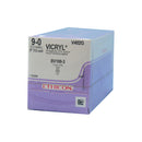 V402G Absorbable Suture, Polyglactin 910 Coated Vicryl, Size 9-0, Violet 12EA/BX