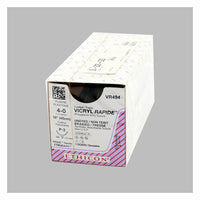 VR494 Absorbable Suture, Size 4-0, Length 18", P-3 Prime Reverse Cutting Needle, Undyed, 12EA/BX