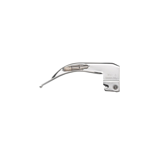 WA-69043 MacIntosh Standard Laryngoscope Blade, Lamp, Size 3, 126mm, 1/EA