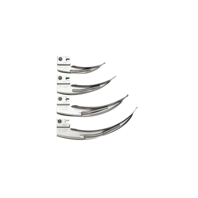 WA-69064 Macintosh Fiber Optic Laryngoscope Blade, Size 4, 160mm, 1/EA