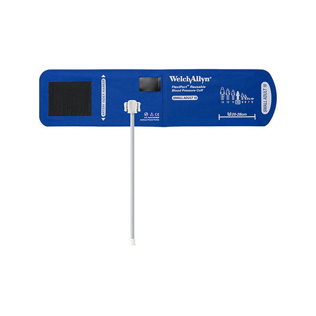 WAREUSE-10-1HP Flexiport Blood Pressure Cuff, One Tube, Bayonet Connectors, Small Adult, Size 10, 1/EA