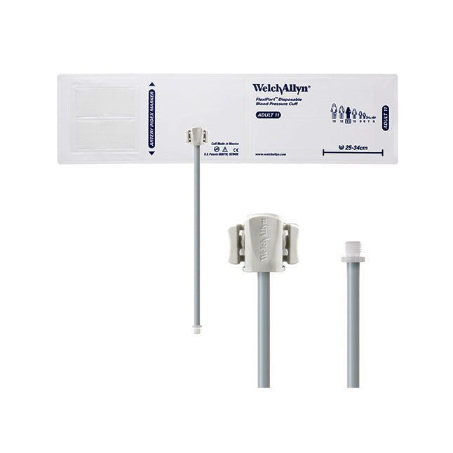 WASOFT-11-1SC FlexiPort Blood Pressure Cuff, Adult, Size 11, 20EA/CA