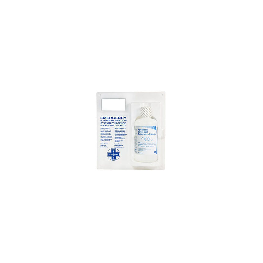 WSP70119E Safeway Single Eyewash Station, 1L, 1/EA