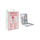 WSPF4572701 Eyewash Station Cabinet, 1L, Metal, 1/EA