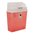 Z31314886 Monoject Safety In-Room Sharps Containers with Counter-Balanced Door Lid, 3GL, 12EA/CA