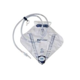 Z3512 Dover Urine Drainage Bag, Needle Sampling, Anti-Reflux Chamber, Drain Tube, Poly Bag, 2000mL 20EA/CA