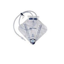 Z3512V Dover Urine Drainage Bag, Anti-Reflux Chamber, Drain Tube Hook and Loop Hanger, Poly Bag, 2000mL, 20EA/CA