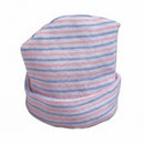 Argyle Striped Infant Beanie, Pink Blue Stripped 50EA/BX