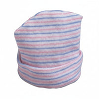 Argyle Striped Infant Beanie, Pink Blue Stripped 50EA/BX