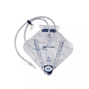 Z6206 Dover Urine Drainage Bag Needle Sampling, Anti-Reflux Chamber, Drain Port, 2000mL, 20EA/CA