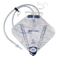 Z6308LL Dover Urine Drainage Bag, Luer-Lock Sampling Port, 2000mL, 20EA/CA