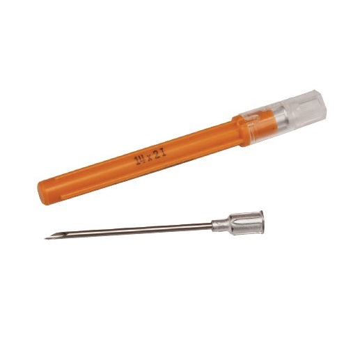 Z8881200060 Monoject Standard Hypodermic Needles, Rigid Pack With Aluminum Hub - IN Bevel, 16GA x 3/4", 100EA/BX