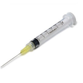 Z8881513843 Monoject Endodontic Irrigation Syringe, with Needle, Orange, ODSEC 23GA, 100EA/BX