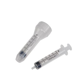 Z8881516911 Monoject Rigid Pack Syringe 6mL, Regular, 50EA/BX