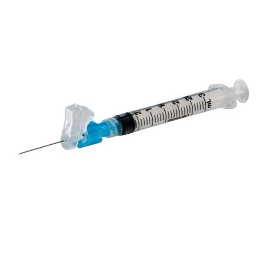Z8881833210 Magellan Safety Needle & Syringe Combinations, 3mL, 22GA x 1", 50EA/BX