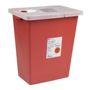 Z8933 Monoject Large Volume Sharps Container, Hinged Lid, 12GL, 10EA/CA