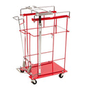 Z8938FP Monoject Wire Foot Pedal Cart for Sliding Lid Large Volume and Chemotherapy Sharps Containers, 1/EA