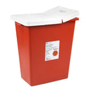 Z8997 Monoject Large Volume Sharps Container with Hinged and Sealing Gasket Lid, 8GL, 10EA/CA